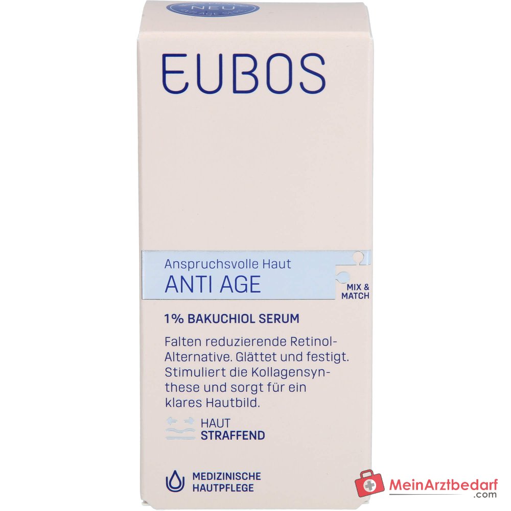 Eubos Anti Age 1% Bakuchiol Serum, 30 ml