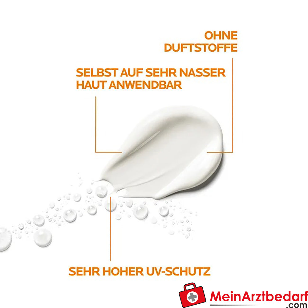 La Roche Posay Anthelios Dermo-Pediatrics Wet Skin Gel LSF 50+: Sonnencreme für Kinder bei zu Sonnenallergie neigende und empfindliche Haut, 200ml.