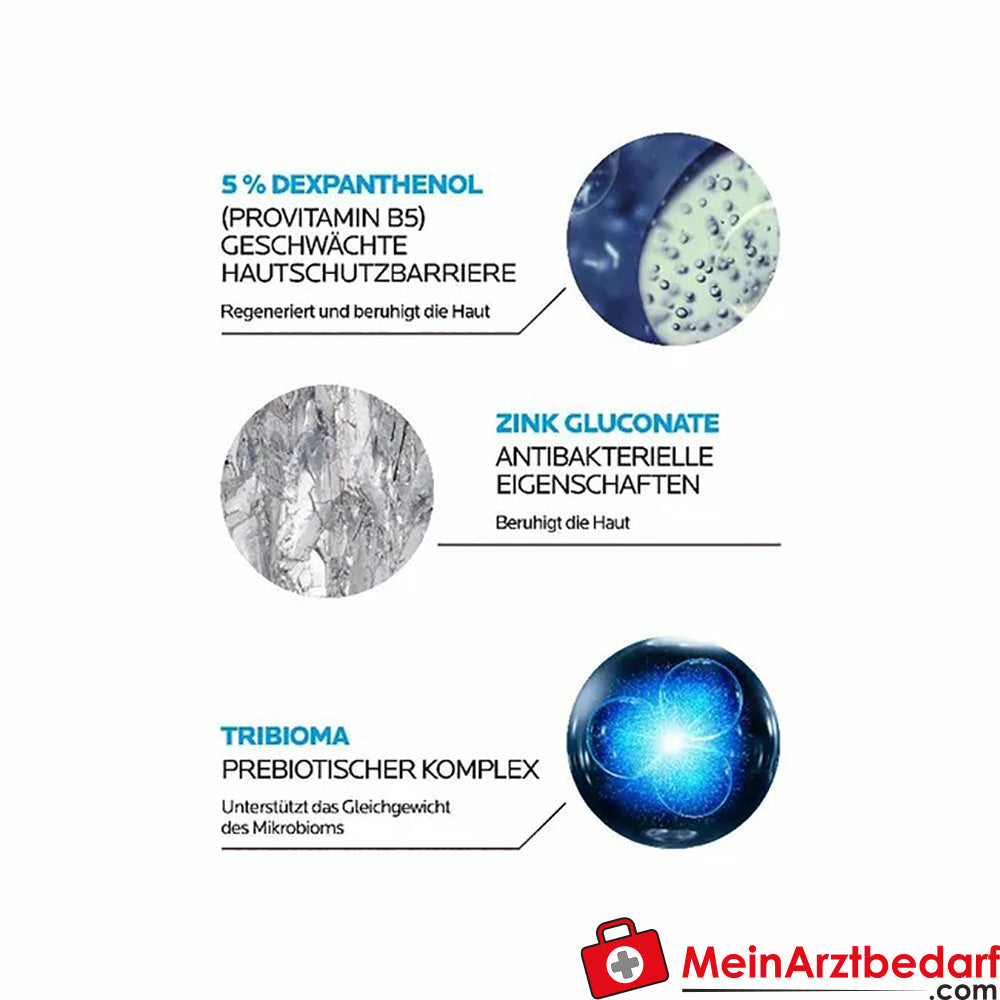 La Roche Posay Cicaplast Baume B5+|Reparierende Creme für geschädigte und irritierte Haut, 40ml.