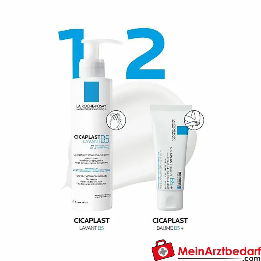 La Roche Posay Cicaplast Baume B5+|Reparierende Creme für geschädigte und irritierte Haut, 40ml.