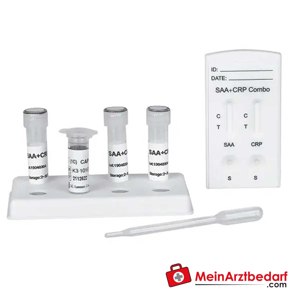 Cleartest SAA und CRP Schnelltest.