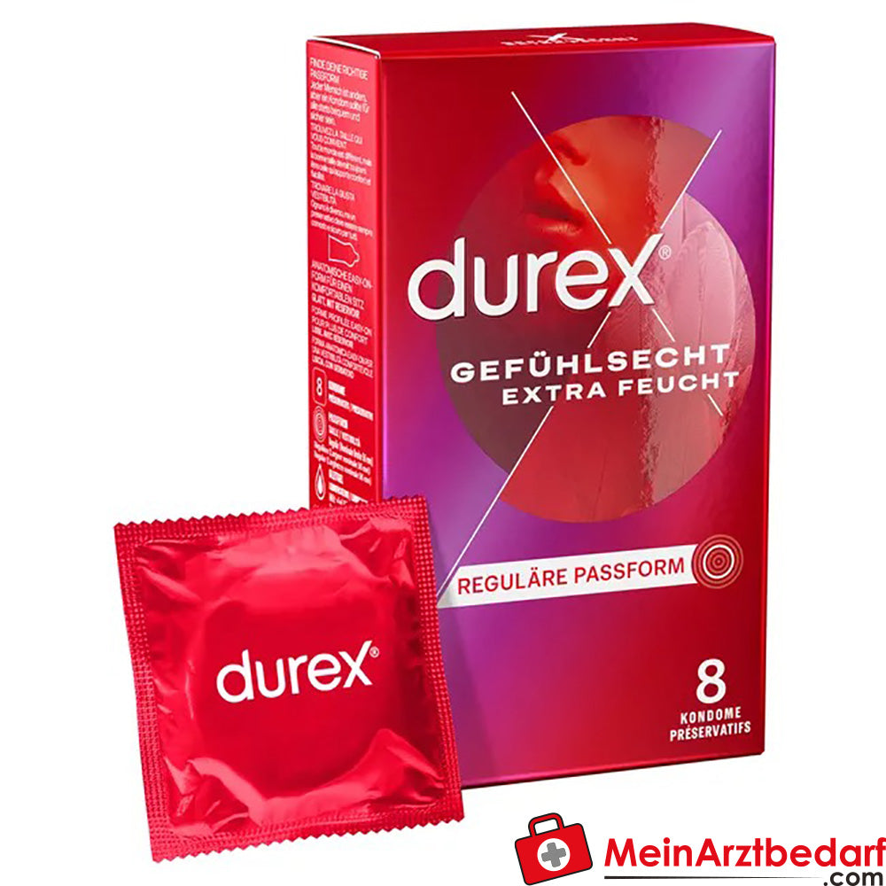 durex® Gefühlsecht Extra Feucht Kondome.