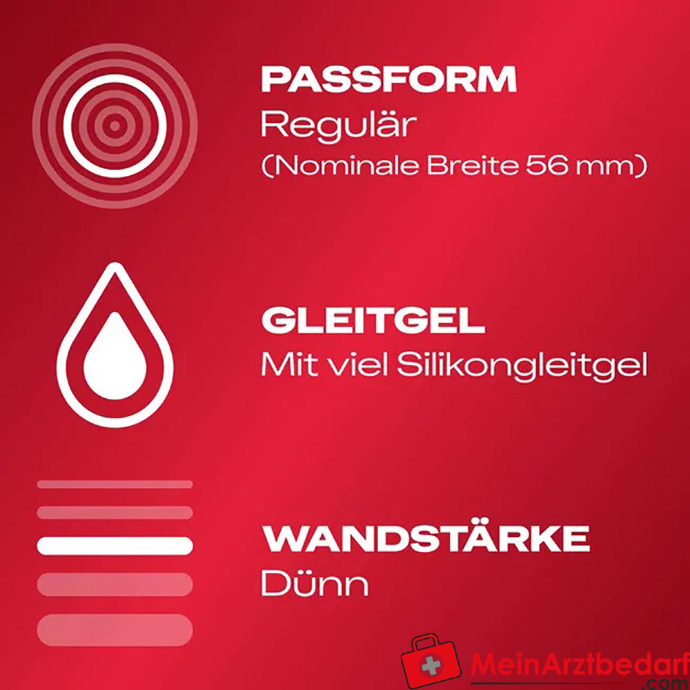 durex® Gefühlsecht Extra Feucht Kondome.
