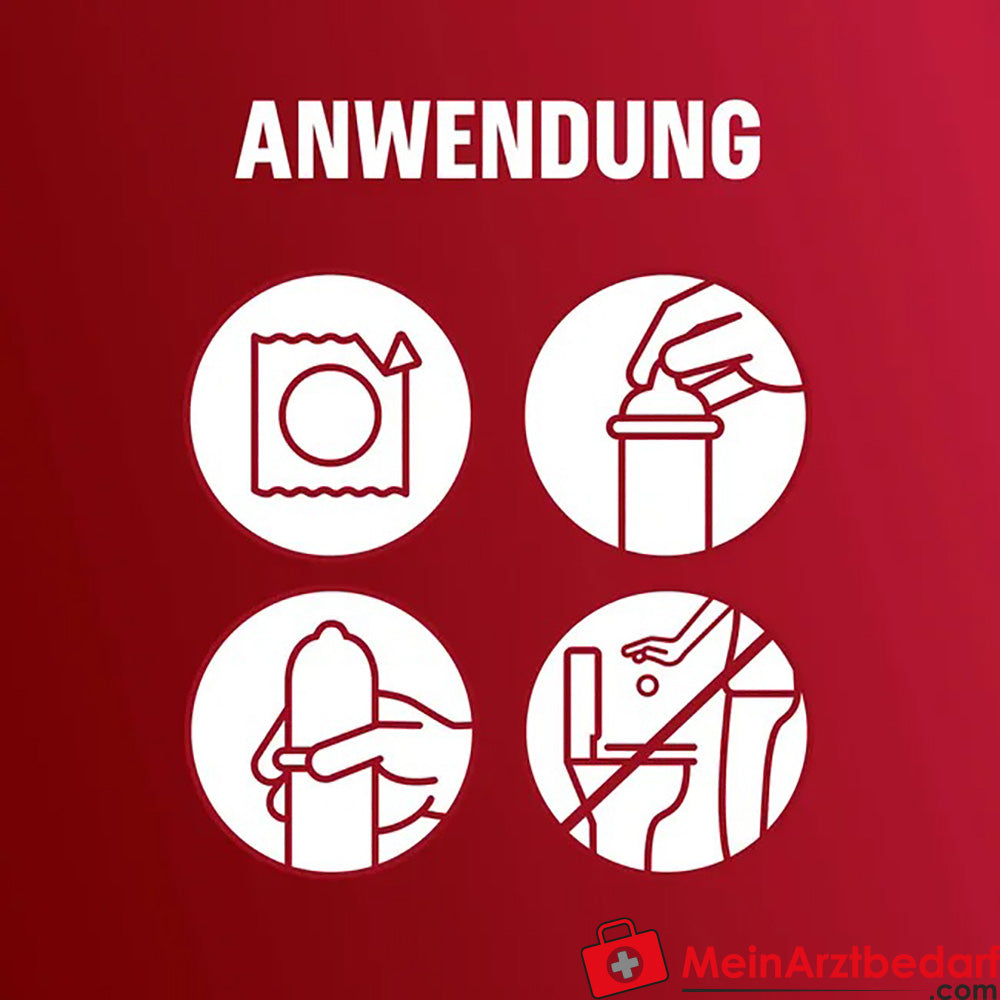 durex® Gefühlsecht XXL Kondome.