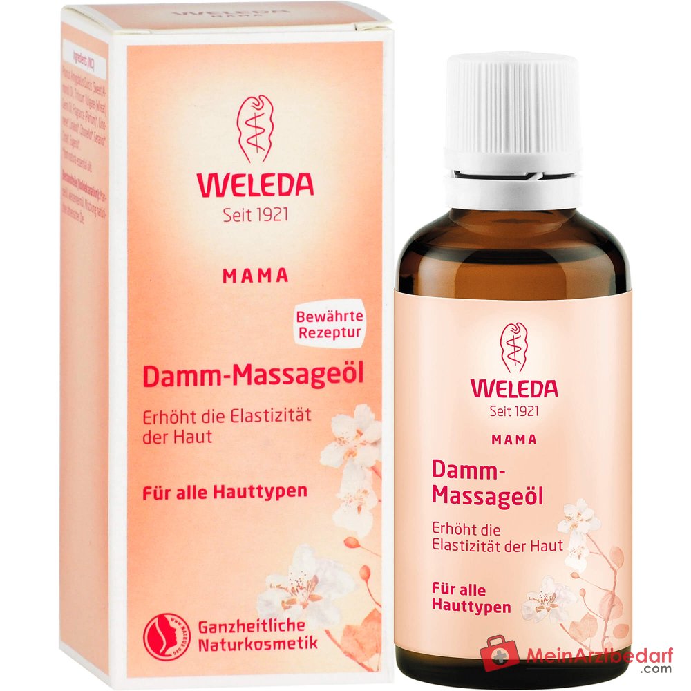 Huile de massage du périnée Weleda, 50 ml