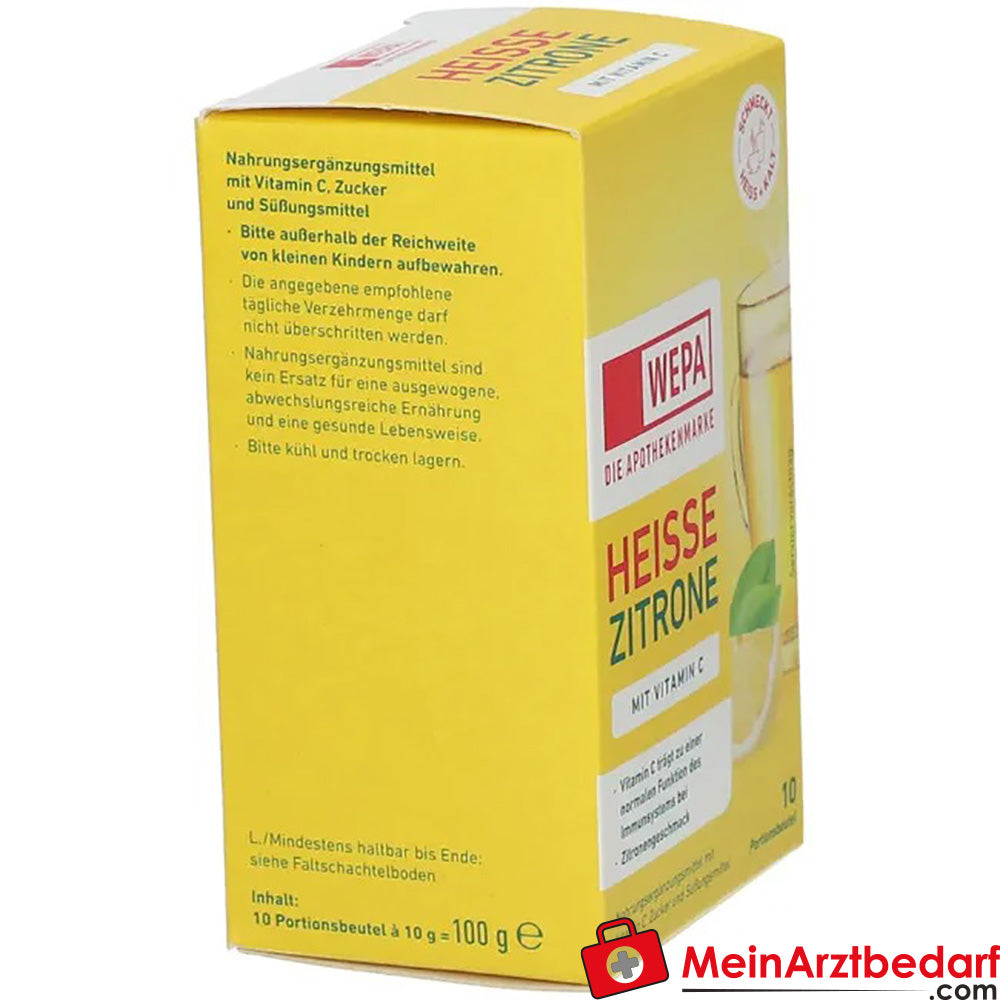 WEPA HEISSE ZITRONE, 100g.