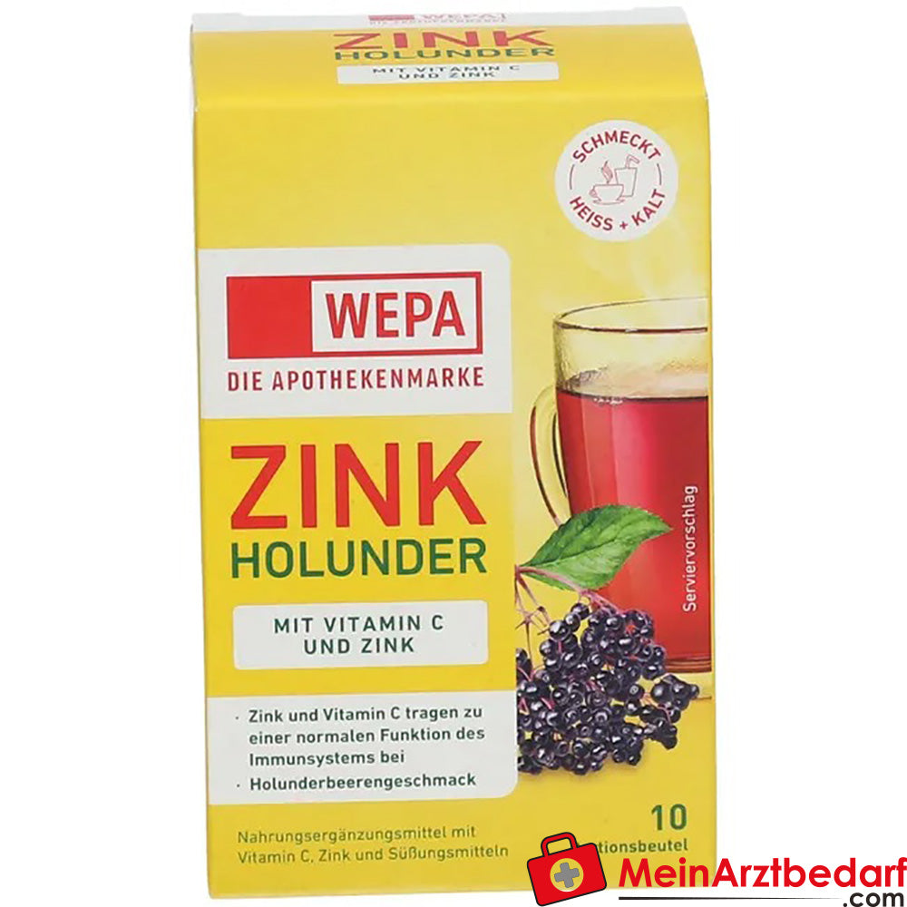 WEPA Zink Holunder, 100g.