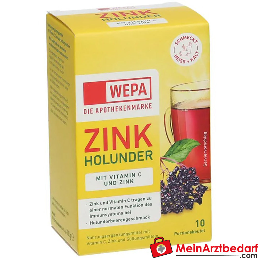 WEPA Zink Holunder, 100g.