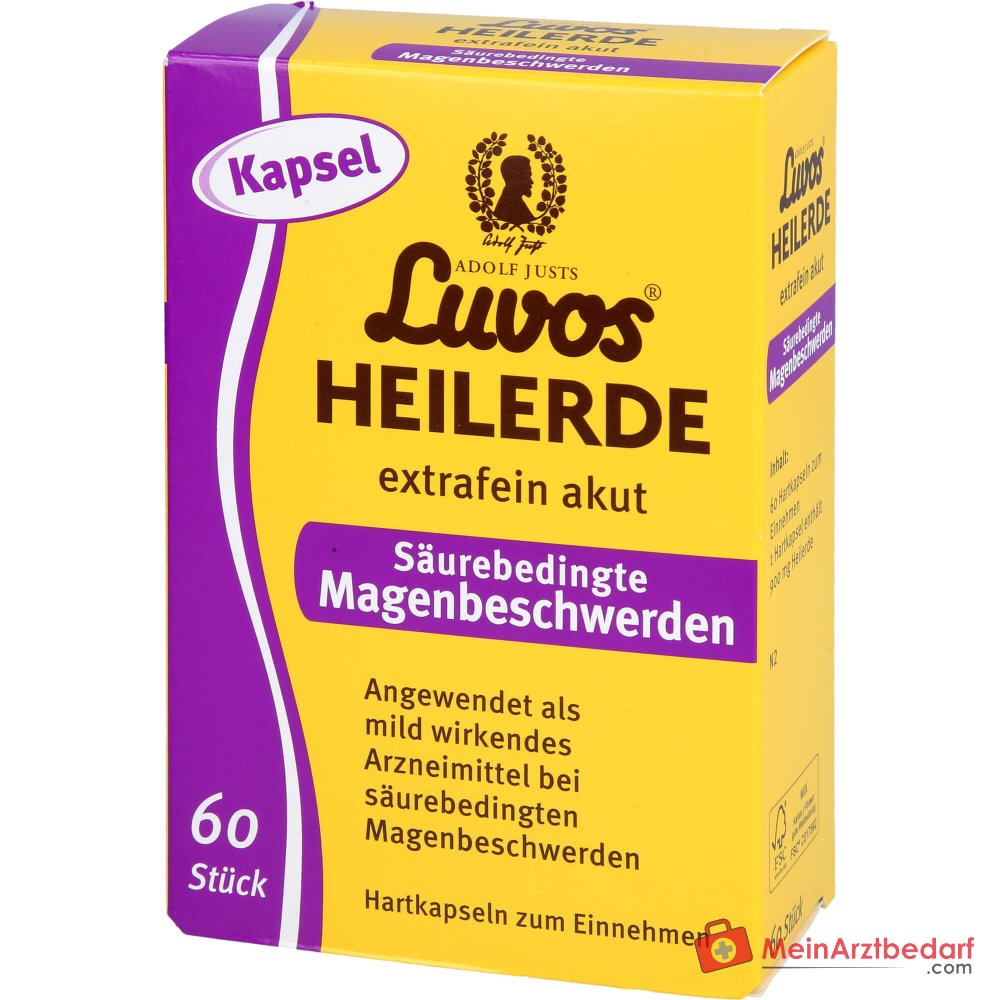 Luvos Heilerde extrafein akut Kapseln, 60 St..