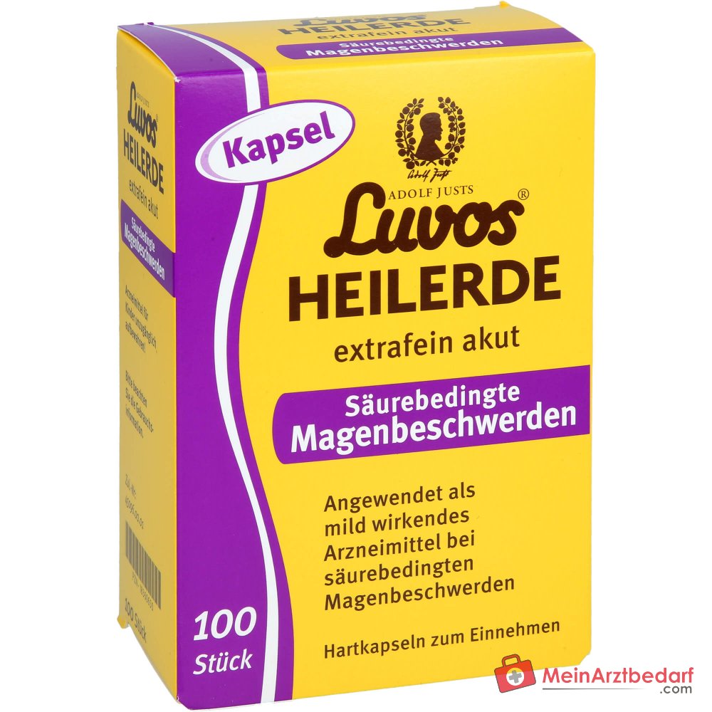Luvos Heilerde extrafein akut Kapseln, 100 St..
