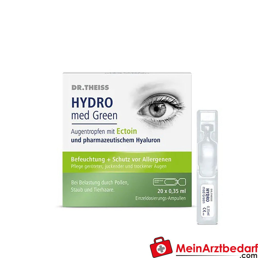 DR. THEISS Hydro med Green Augentropfen, 7ml.