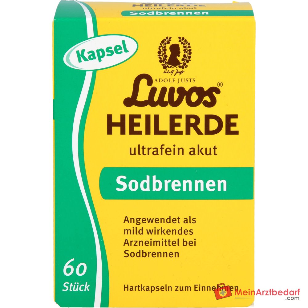 Luvos Heilerde ultrafein akut Sodbrennen Kapseln, 60 St..