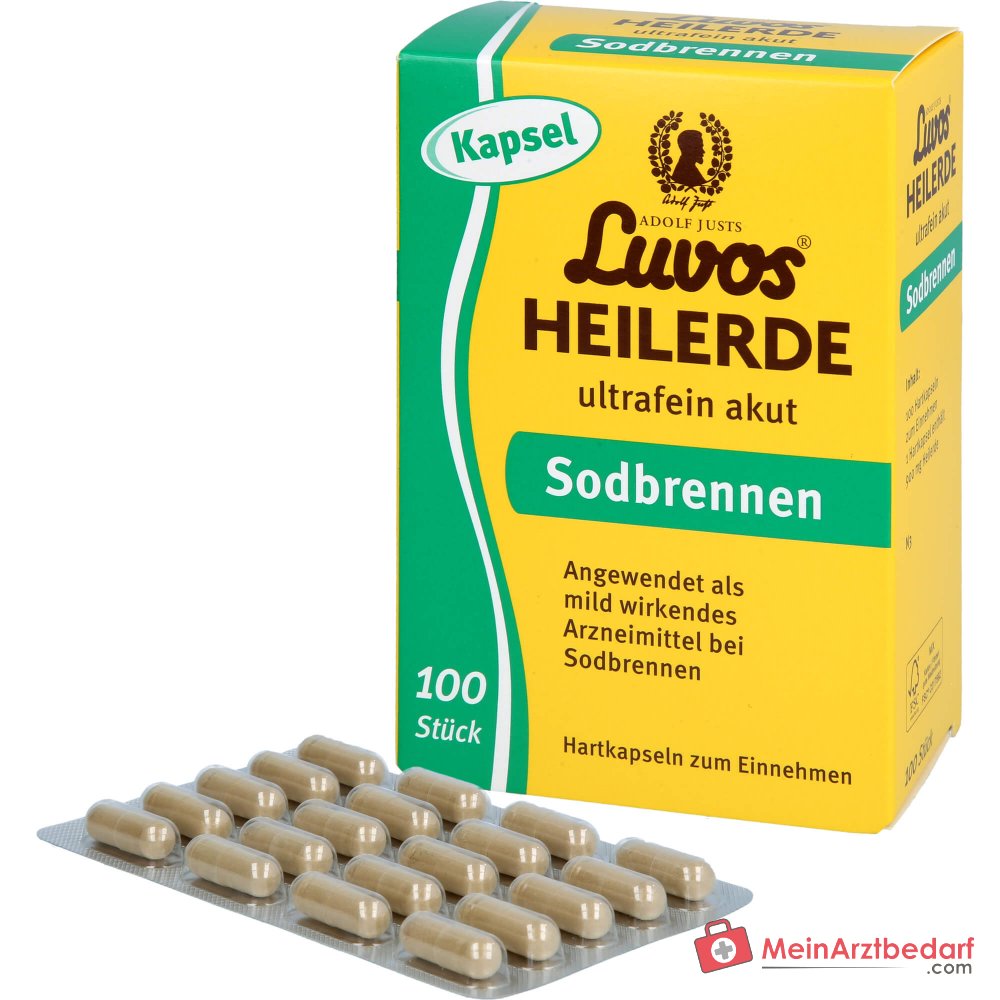 Luvos Heilerde ultrafein akut Sodbrennen Kapseln, 100 St..