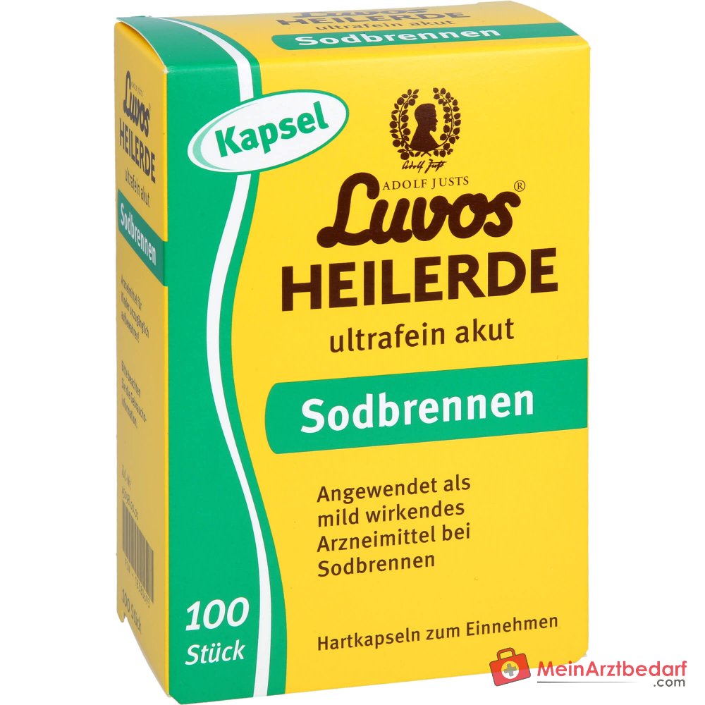 Luvos Heilerde ultrafein akut Sodbrennen Kapseln, 100 St..