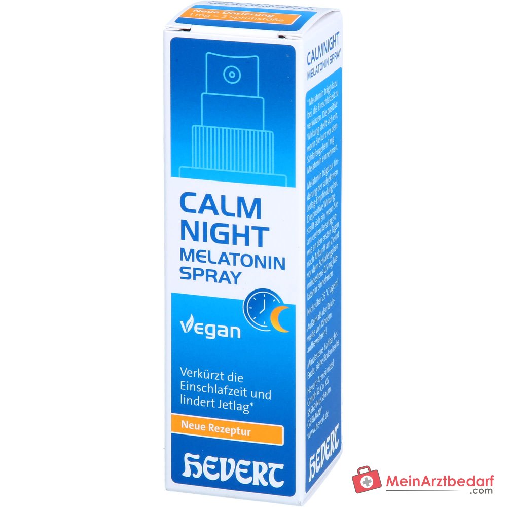 Hevert CalmNight Melatonin Spray, 30 ml