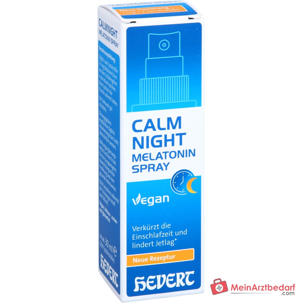 Hevert CalmNight Melatonin Spray, 30 ml