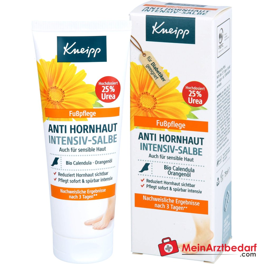 Kneipp Anti Hornhaut Intensiv-Salbe, 75 ml.
