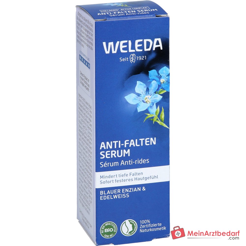 Weleda Anti-Falten Serum Blauer Enzian & Edelweiss, 30 ml
