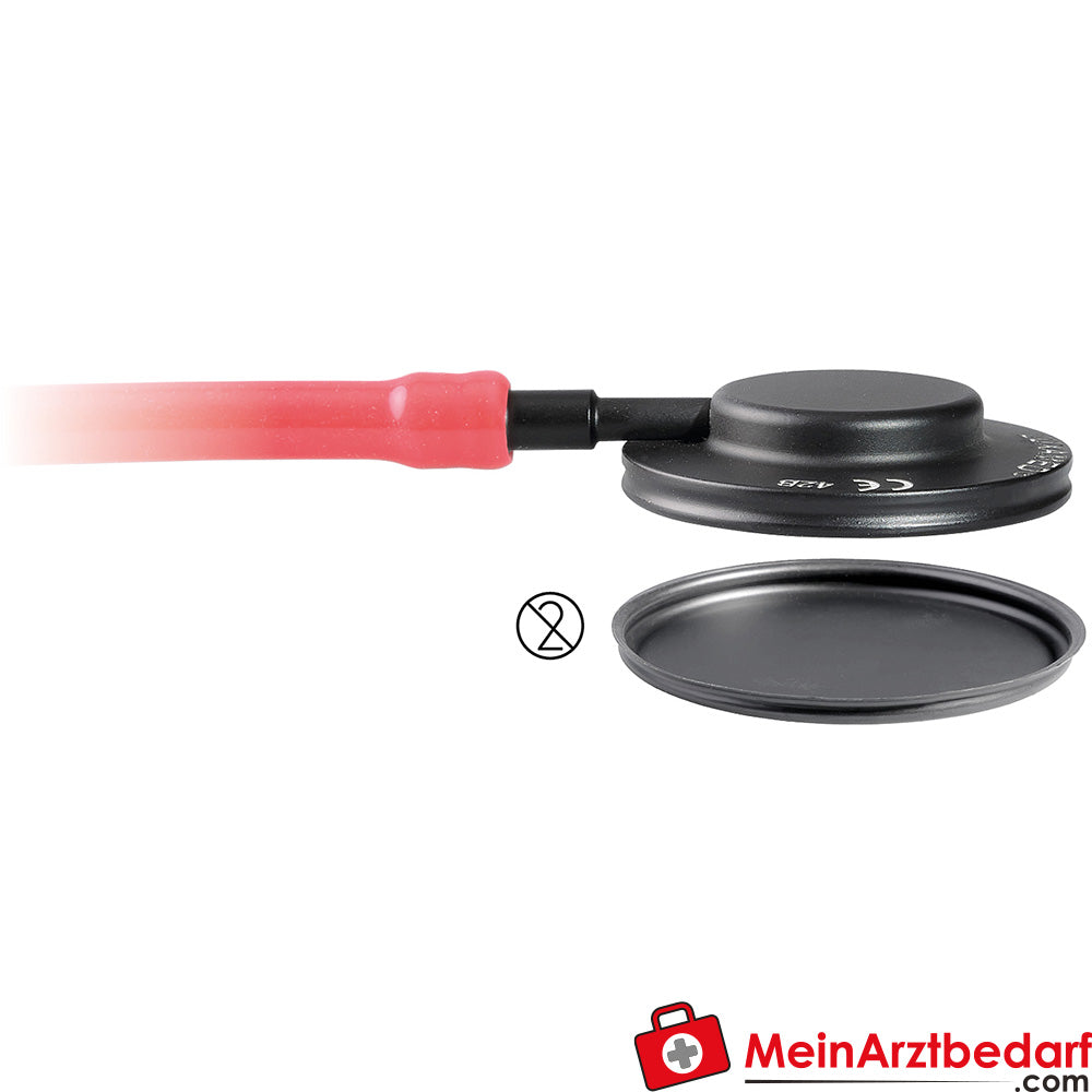 LUXAMED LuxaScope Sonus Double Flex, Aluminium, Erwachsene für Wechselmembrane.