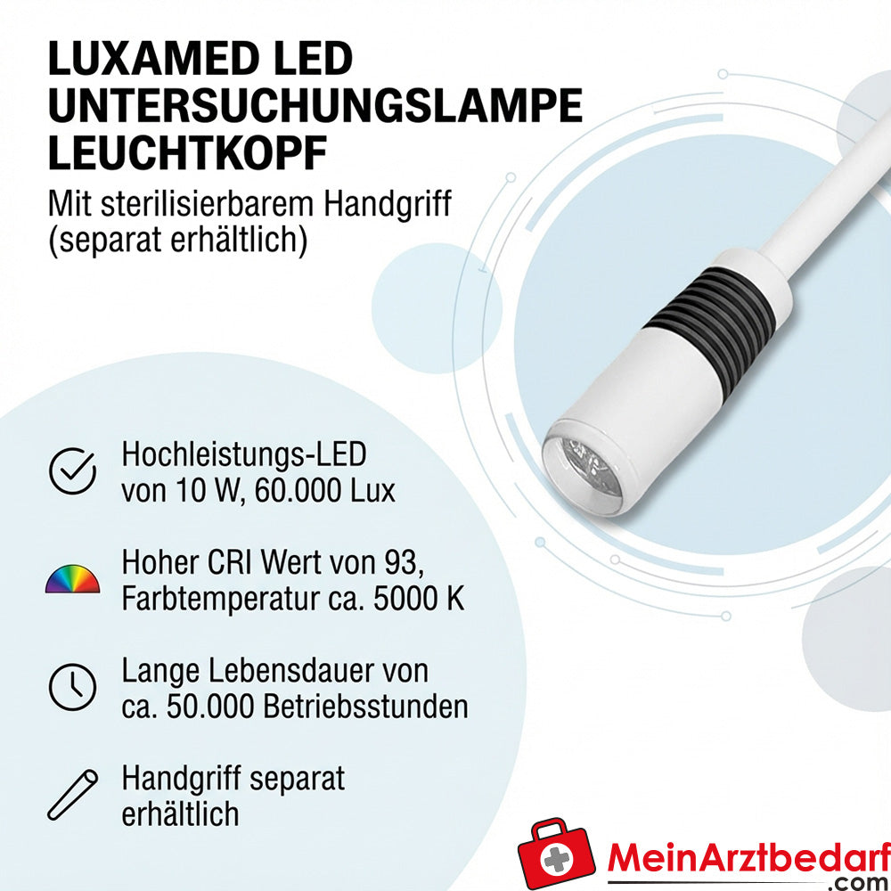 LUXAMED handle for all examination lamps, sterilizable