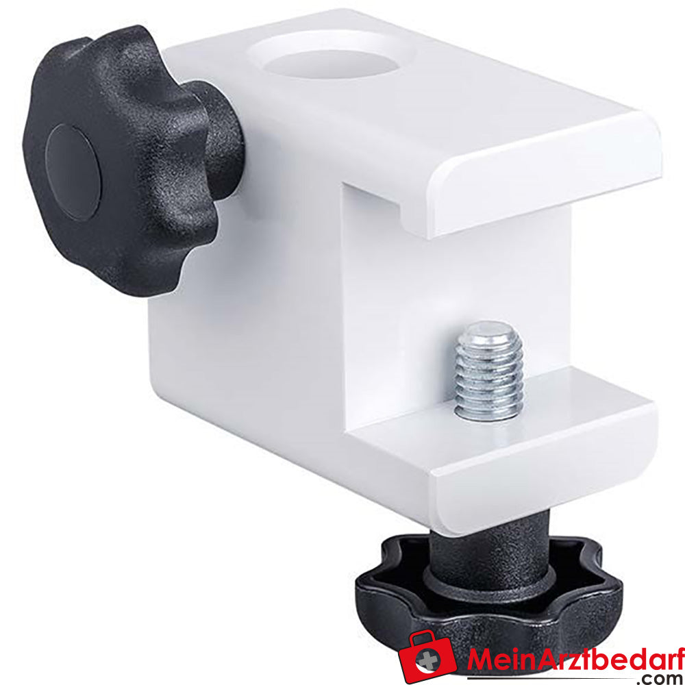 LUXAMED Normschienenklaue zu LED Untersuchungsleuchten.