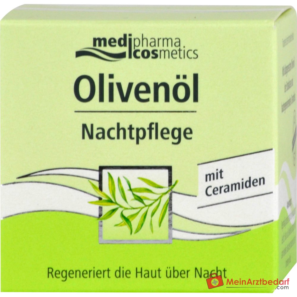 medipharma cosmetics Olivenöl Nachtpflege Creme, 50 ml