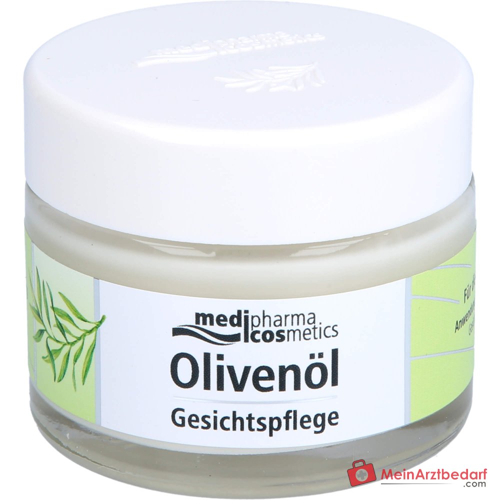 medipharma cosmetics Crème de soins pour le visage à l'huile d'olive, 50 ml