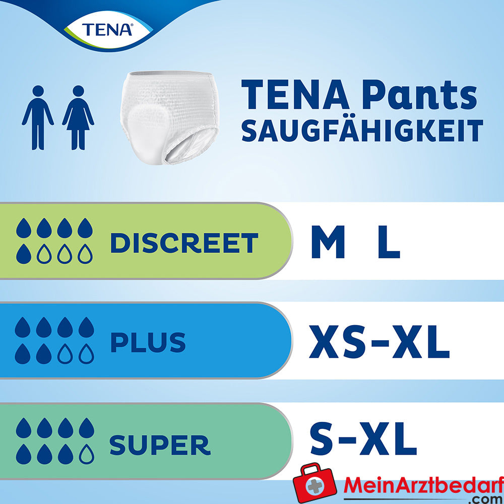 TENA Pants Discreet L bei Inkontinenz.