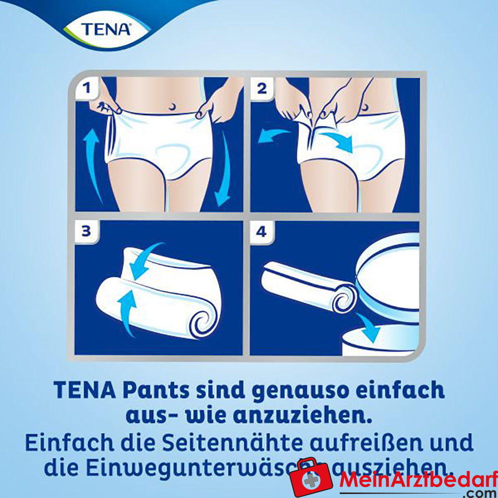 TENA Pants Discreet L bei Inkontinenz.