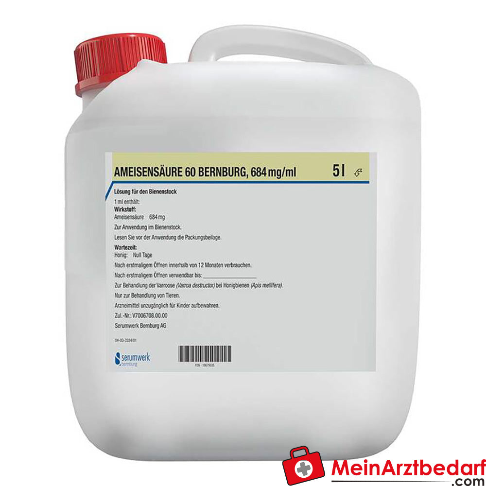 Ameisensäure 60 Bernb vet 5000 ml