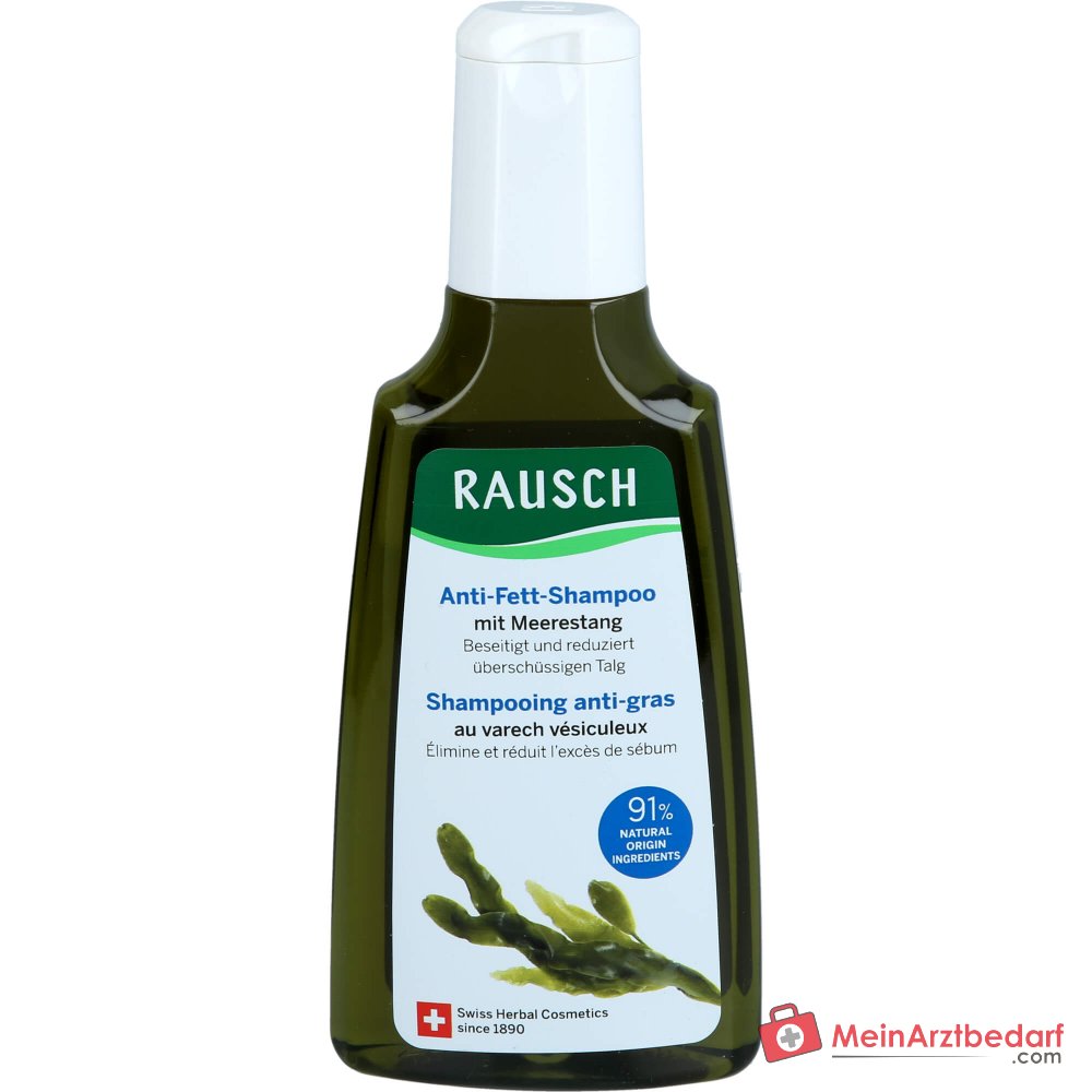 Rausch Anti-Fett-Shampoo mit Meerestang, 200 ml.