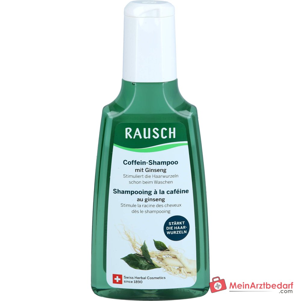 Rausch Coffein-Shampoo mit Ginseng, 200 ml.