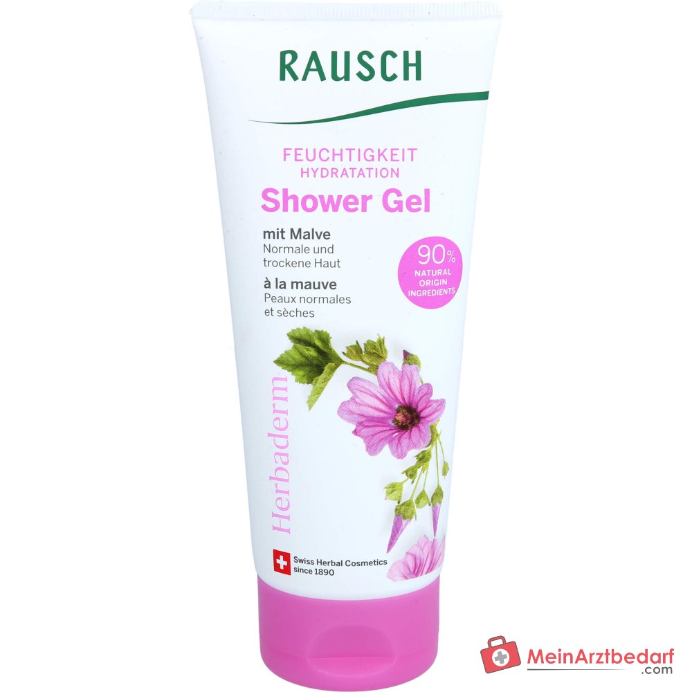 Rausch Feuchtigkeit Shower Gel mit Malve, 200 ml.