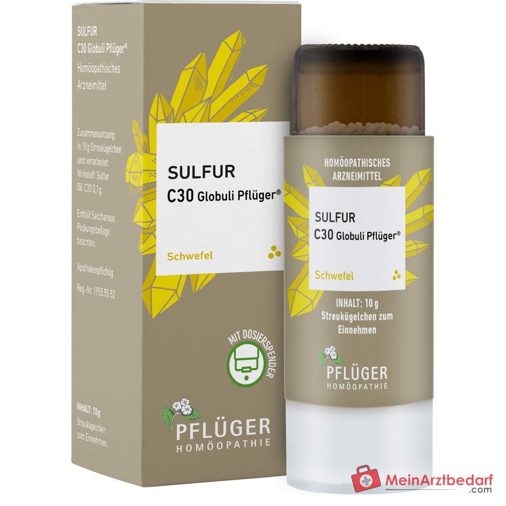 Pflüger Siarka C30 Globulki 10 g