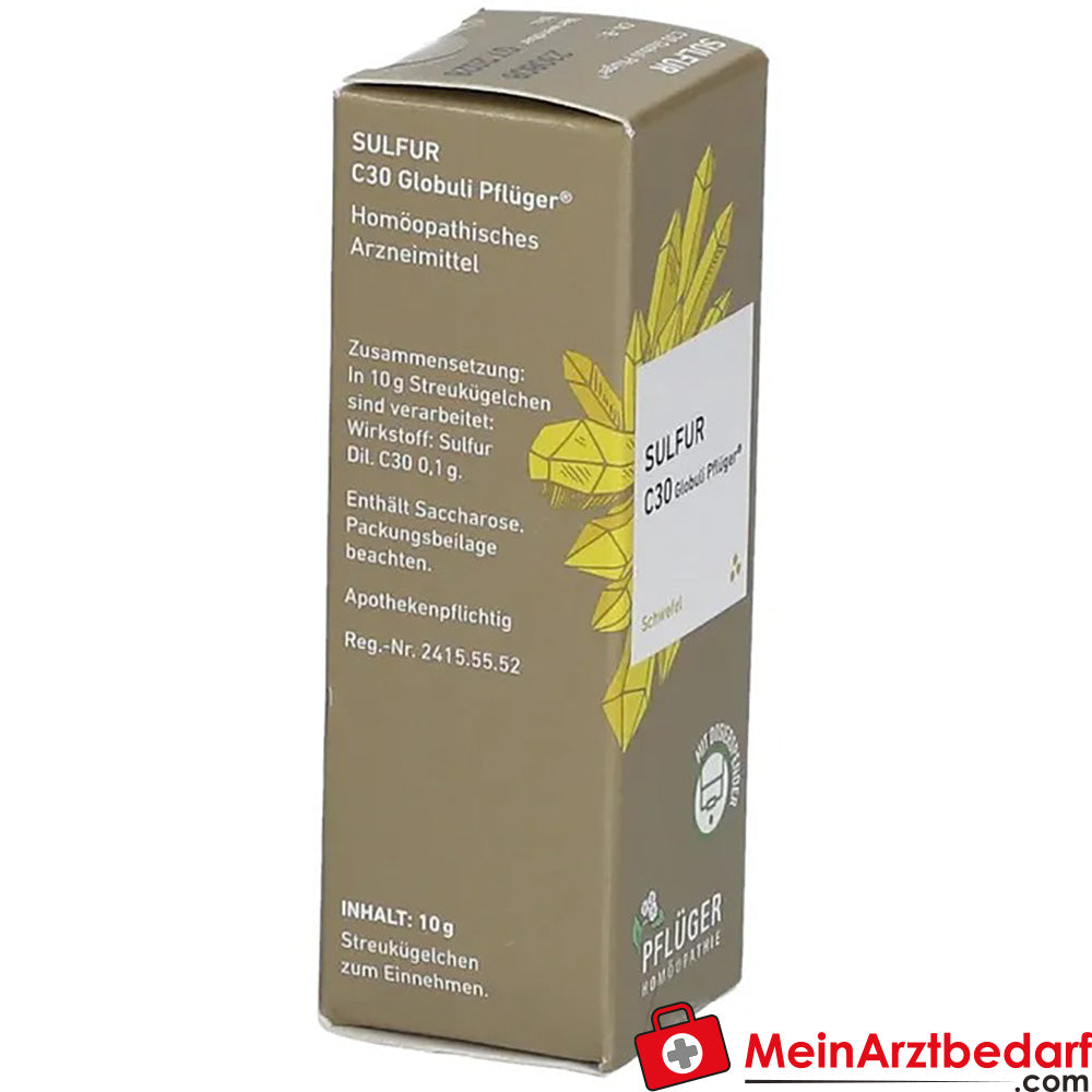 Sulfur C30 Globuli Pflüger®.