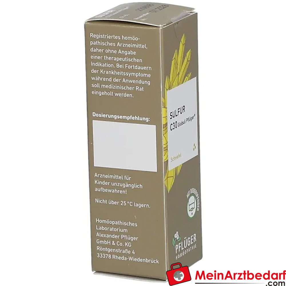 Sulfur C30 Globuli Pflüger®.