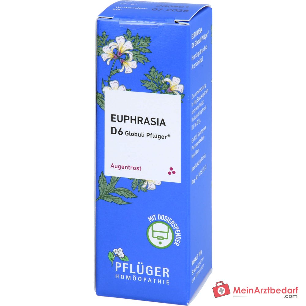 Pflüger Euphrasia D6 globuli 10 g