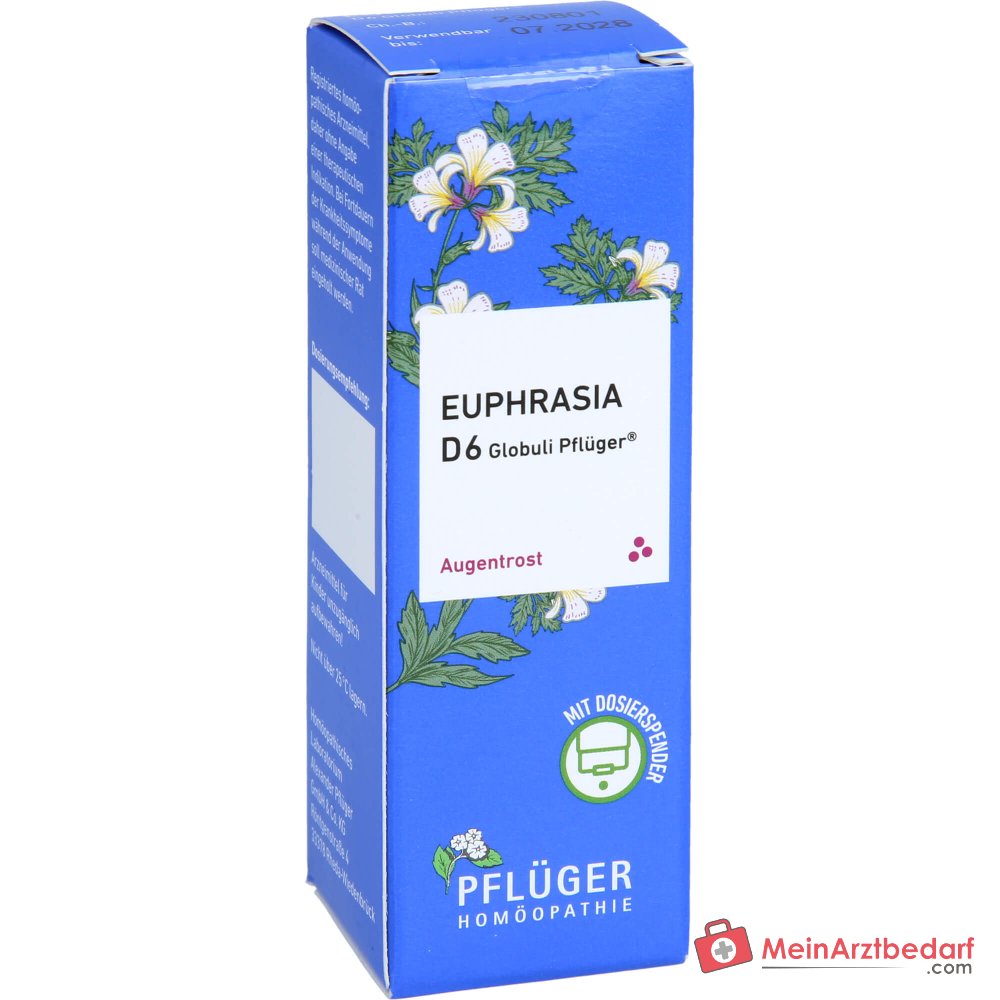 Pflüger Euphrasia D6 globuli 10 g