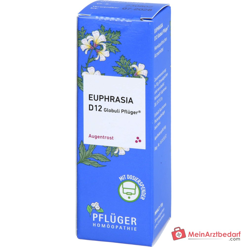 Pflüger Euphrasia D12 globuli 10 g