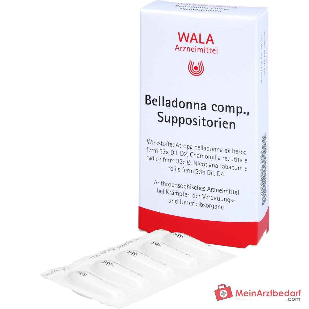 WALA Belladonna comp. zetpillen, 10 st.