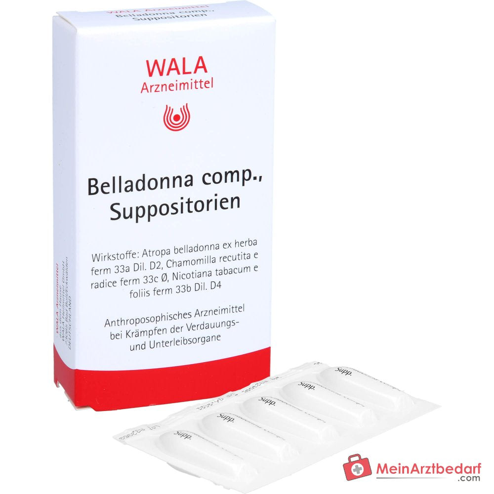 WALA Belladonna comp. zetpillen, 10 st.