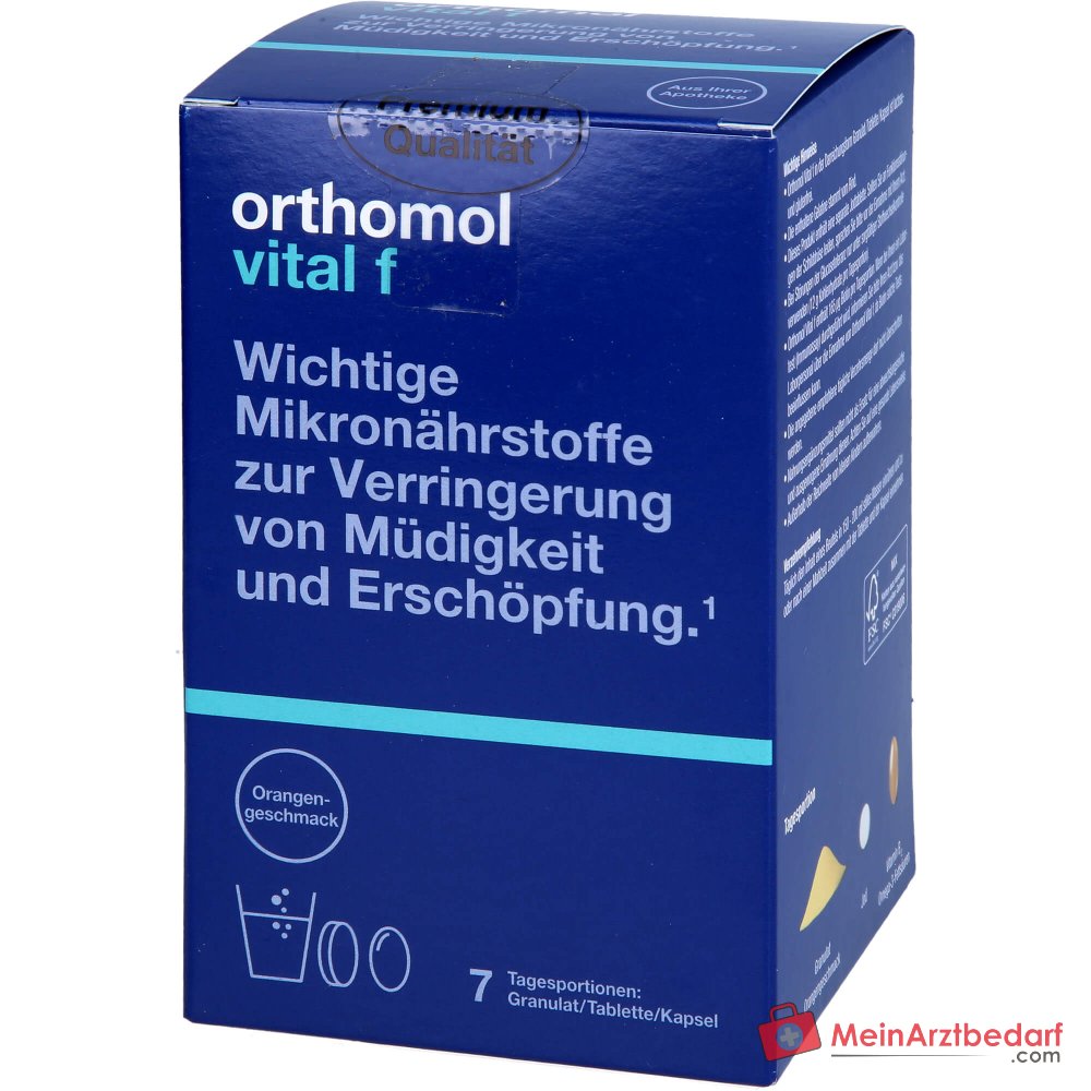 Orthomol Vital F Kombipackung, 1 Packung (7 Tagesportionen).