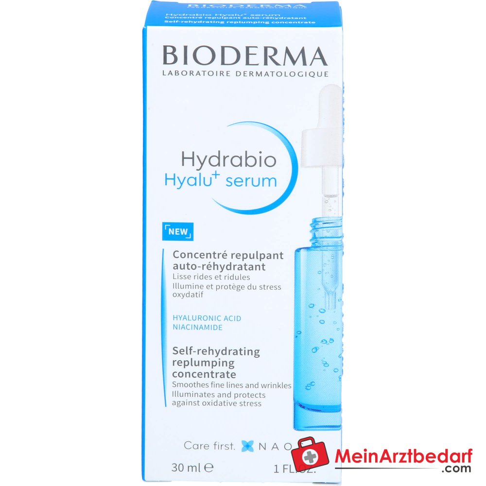 Bioderma Hydrabio Hyalu+ Serum, 30 ml.