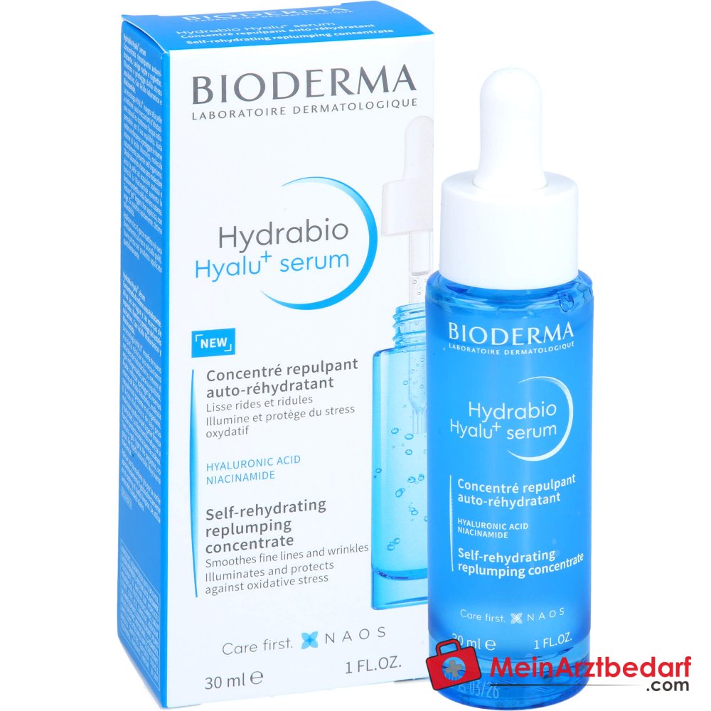 Bioderma Hydrabio Hyalu+ Serum, 30 ml.