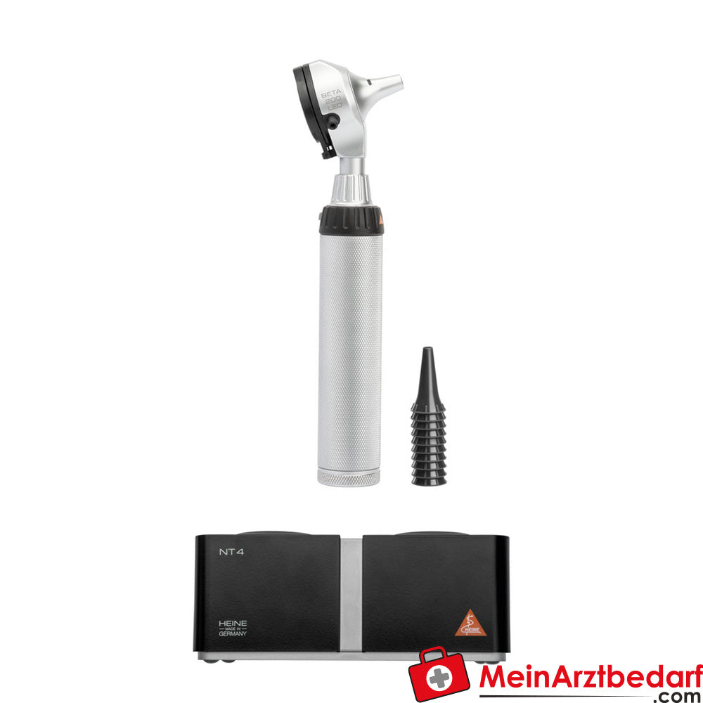 HEINE Beta 200 LED F.O. Otoskop - Ladegriff.