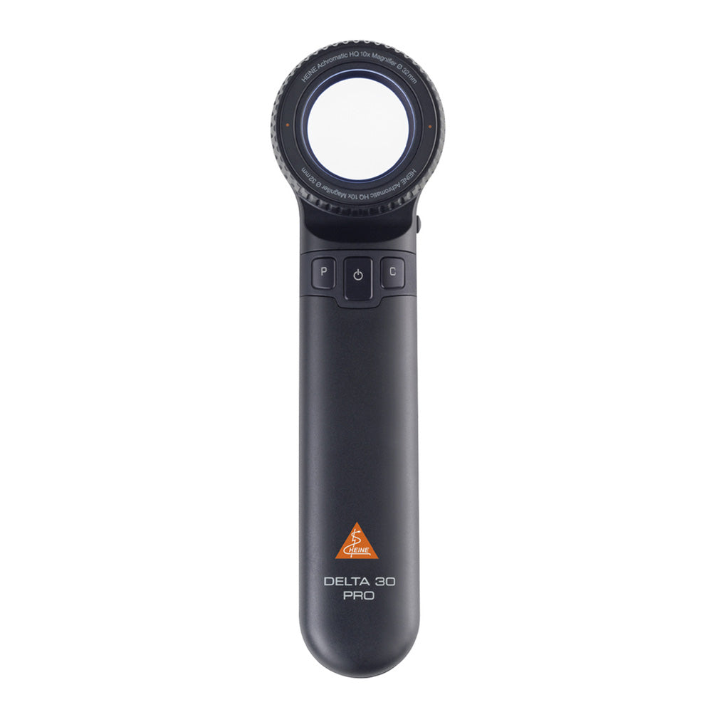 Heine DELTA 30 PRO dermatoscoop 10× vergroting LEDHQ 30 mm gezichtsveld colourSHIFT
