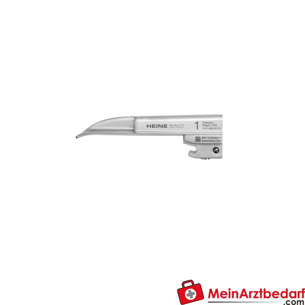 HEINE Classic+ Macintosh F.O. Spatule LED Set smoothSURFACE ISO 7376 réutilisable