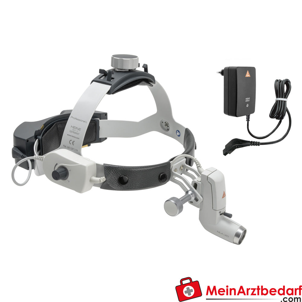 HEINE ML4 HeadLight Kit LED - mPack UNPLUGGED + Steckertrafo UNPLUGGED - wireless.