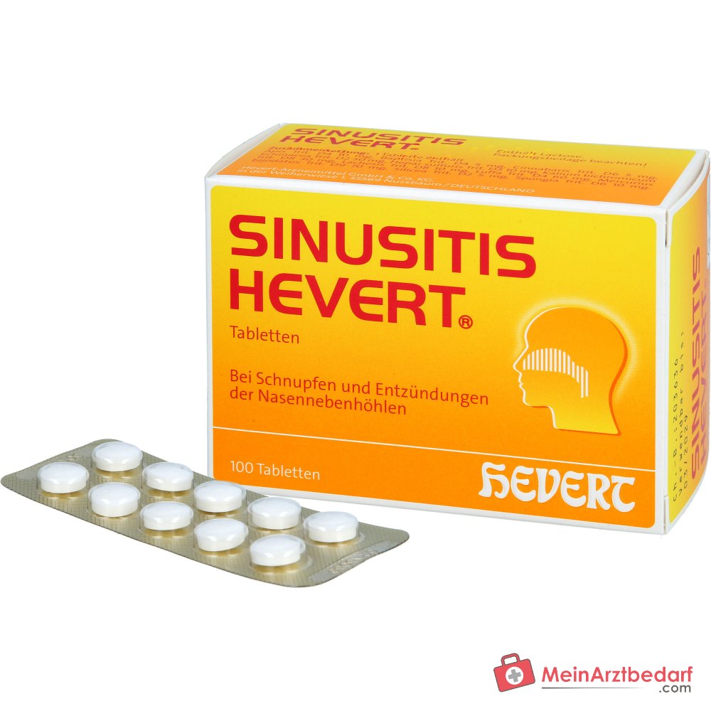 Hevert Sinusitis tabletki, 100 szt.
