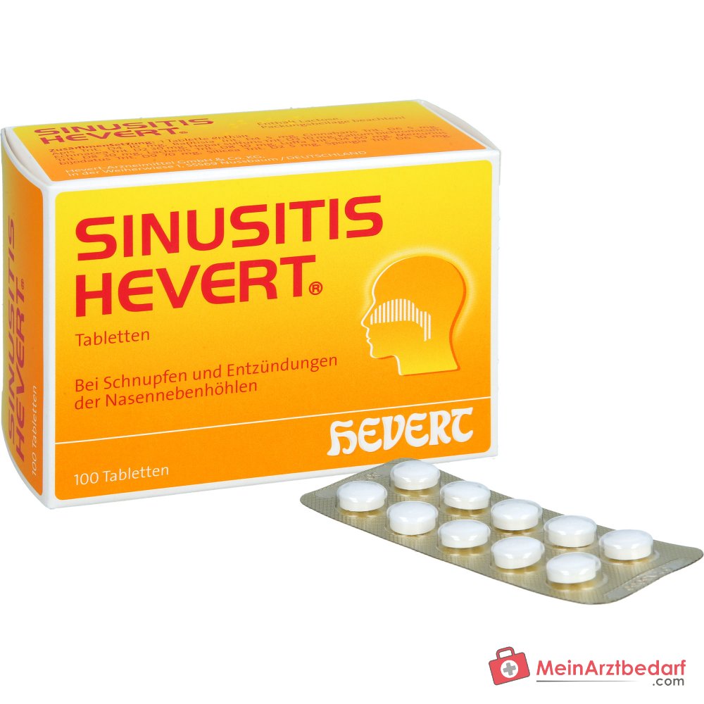 Hevert Sinusitis tabletki, 100 szt.
